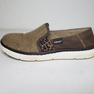 Ariat ryder women's slip on shoes animal print